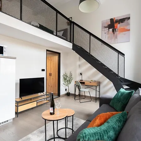 Modern Loft-apartments In Апартаменты Прага