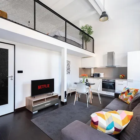 Modern Loft-apartments In Lägenhet *
