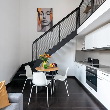 Modern Loft-apartments In Lägenhet *