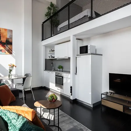Lägenhet Modern Loft-apartments In Prag