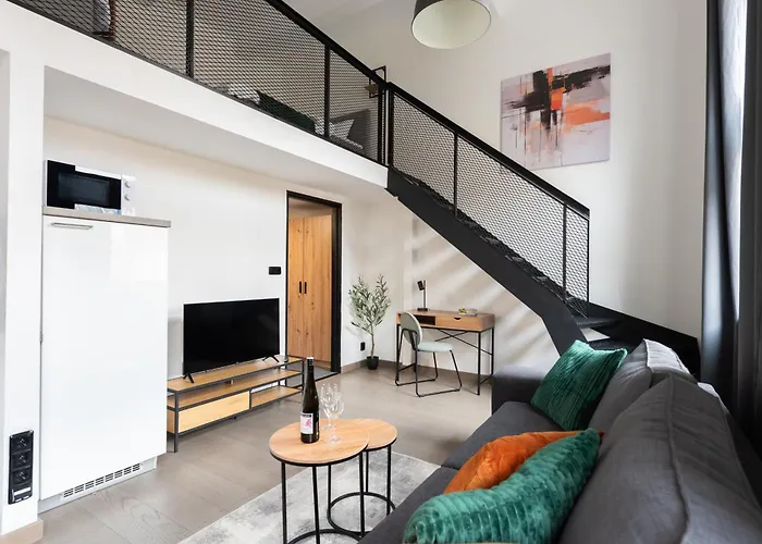 Modern Loft-apartments In Apartmán Praha