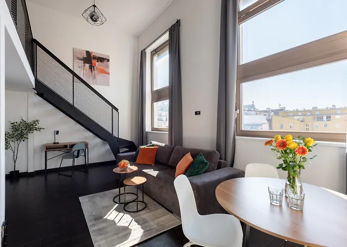 Modern Loft-apartments In Apartmán Praha