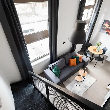 Modern Loft-apartments In Lejlighed *